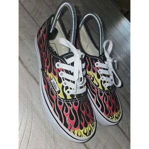 VANS Authentic Era Flame Shoes Old Skool Men's Sz 5/Women's 6.5  Retro Low